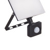 Projecteur mural filaire 30W, 2500 lumens, détecteur de mouvement, IP65, Blanc froid