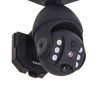Projecteur Caméra factice solaire IP65, 250 lumens, détecteur de mouvement, Noir
