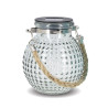 copy of Lanterne Solaire Boule IP44 - Finition verre teinté - Bleu ou Gris