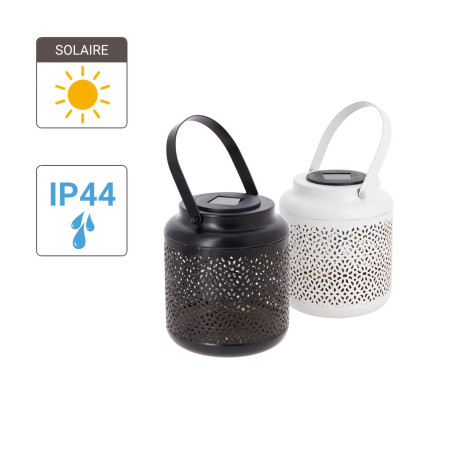 copy of Lanterne Solaire Intérieur doré IP44 - Métal - Blanc ou Noir