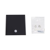 Applique trapèze solaire LED IP44  à détection de mouvement, 200 Lumens