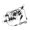 Guirlande lumineuse LED 5m 230V extensible IP44, 10 boules P45