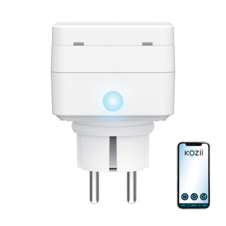 Prise connectée extérieure IP44, 3680W