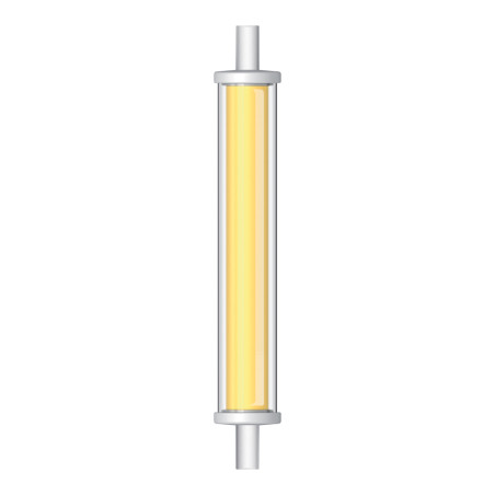 Ampoules LED crayon culot R7S, 1521 Lumens, 2700 Kelvins, Blanc chaud Dimmable
