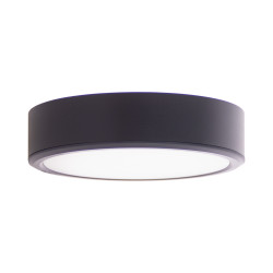 Plafonnier LED encastrable rond avec transformateur intégré, IP44, 2 types de fixation, extra plat, 1650 Lumens, CCT