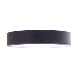 Plafonnier LED encastrable rond avec transformateur intégré, IP44, 2 types de fixation, extra plat, 2500 Lumens, CCT