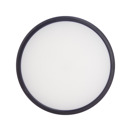 Plafonnier LED encastrable rond avec transformateur intégré, IP44, 2 types de fixation, extra plat, 2500 Lumens, CCT