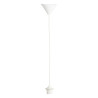 Suspension classique Blanc, compatible culot E27, 60W
