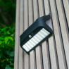 Applique murale hybride Solaire / USB, 700 Lumens, IP54, 3 modes d'éclairage, 10h d'autonomie