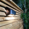 Applique murale hybride Solaire / USB, 700 Lumens, IP54, 3 modes d'éclairage, 10h d'autonomie