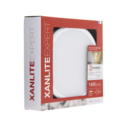 Plafonnier LED Rond - Double fixation - cons. 12W - 850 lumens - Blanc neutre