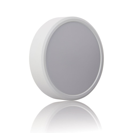 Plafonnier LED Rond - Double fixation - cons. 12W - 850 lumens - Blanc neutre