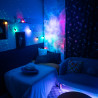 Veilleuse projecteur LED Cosmolite, 5 modes de projection, enceinte Bluetooth intégrée, minuteur intégré, rechargeable USB