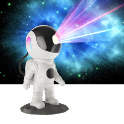 Veilleuse projecteur LED Cosmolite, 5 modes de projection, enceinte Bluetooth intégrée, minuteur intégré, rechargeable USB
