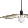 Suspension FLORA en métal Or, compatible culot E27, 25W