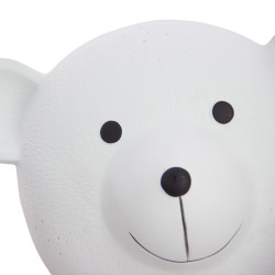 Applique MILOW en céramique Blanc, compatible culot E14, 25W