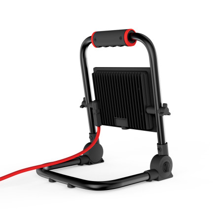Projecteur de Chantier LED Filaire, Tête Pivotante, 50 W, 4200 Lumens
