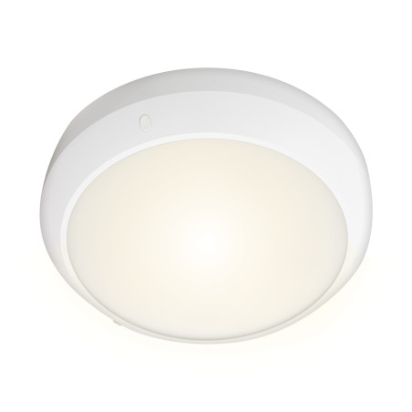 Hublot LED rond blanc, IP65, 1800 Lumens, détecteur de mouvement désactivable, CCT