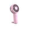 Mini ventilateur nomade rose, rechargeable, 3 vitesses