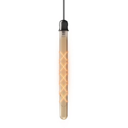 Ampoule LED T30 / Vintage au verre ambré, culot E27, 5W cons. (40W eq.), 500 lumens, lumière blanc chaud