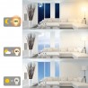 Ampoule LED spot, culot GU10, 5W cons. (50W eq.), intensité lumineuse automatique