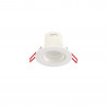 Spot Encastrable LED Intégré - Changement de température par switch - Orientable - cons. 6,5W (eq. 50W) - Blanc chaud