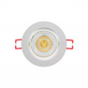 Spot LED intégré Orientable - 345 lumens - Blanc Chaud