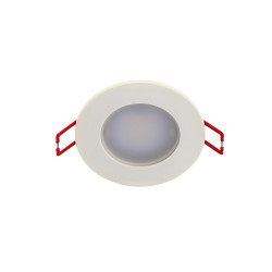 Spot Encastrable LED Intégré - IP65 pour salle de bain - cons. 5W (eq. 50W) - 345 lumens - Blanc neutre