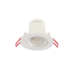 Spot Encastrable LED Intégré - RGB - Orientable - cons. 6,8W (eq. 40W) - 345 lumens - Blanc chaud