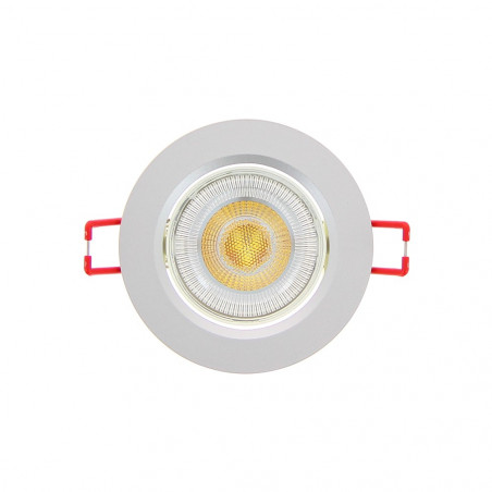 Spot Encastrable LED Intégré - Dimmable et Orientable - cons. 6W (eq. 50W) - 345 lumens - Blanc chaud