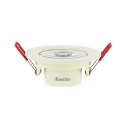 Spot Encastrable LED Intégré - Dimmable et Orientable - cons. 6W (eq. 50W) - 345 lumens - Blanc chaud