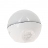 Mini sphère Sonolux - blanc et multicolor - haut parleur bluetooth