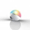 Mini sphère Sonolux - blanc et multicolor - haut parleur bluetooth