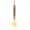 Suspension design modèle tempo bois et laiton