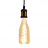 Ampoule LED déco Bouteille au verre ambré, culot E27, 4W cons. (30W eq.), 350 lumens, lumière blanc chaud