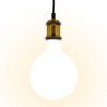 Ampoule LED déco éclairante Globe Opaline au verre lacté, culot E27, 12W cons. (100W eq.), 1521 lumens, lumière blanc neutre