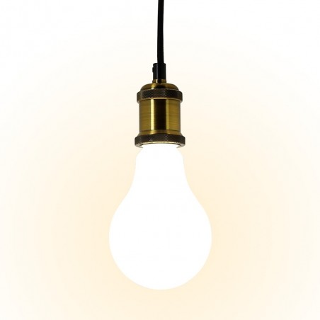 Ampoule déco éclairante opaline, culot E27, 12W cons. (100W eq.), blanc neutre (4000K)