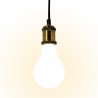 Ampoule déco éclairante opaline, culot E27, 12W cons. (100W eq.), blanc neutre (4000K)