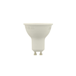 Lot de 2 ampoule LED spot au culot GU10, 6W cons. (75W cons.), lumière blanche chaude
