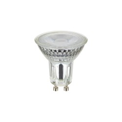 Lot de 3 ampoules spot + 1 gratuite, culot GU10, 5W cons. et 50W eq., lumière blanche neutre