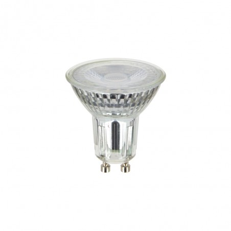 Lot de 3 ampoules spot + 1 gratuite, culot GU10, 5W cons. et 50W eq., lumière blanche neutre