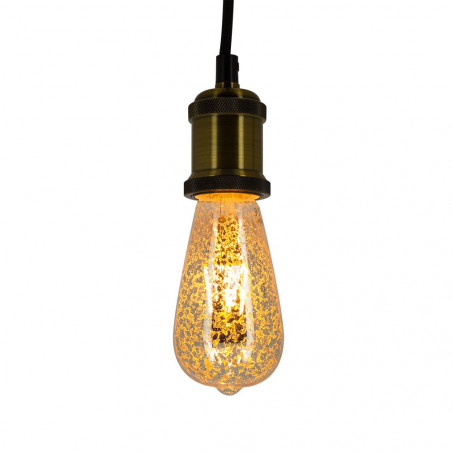 Ampoule LED ST64, culot E27, 4W cons. (24W eq.), lumière blanc chaud
