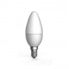 Ampoule LED flamme, culot E14, conso 2,5W (eq. 20W), blanc chaud (3000K)