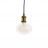 Ampoule LED déco, double verre, forme de flacon, culot E27, blanc neutre, forme allongée