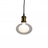 Ampoule LED déco, double verre, forme de flacon, culot E27, blanc neutre, forme allongée
