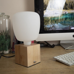 Ampoule LED déco éclairante MUG Opaline au verre lacté, culot E27, 8W cons. (60W eq.), 806 lumens, lumière blanc neutre
