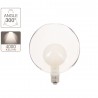 Ampoule LED déco, double verre, forme de globe, culot E27, blanc neutre, forme allongée