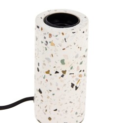 Lampe à poser CYCLO en terrazzo, culot E27