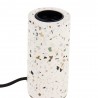 Lampe à poser CYCLO en terrazzo, culot E27