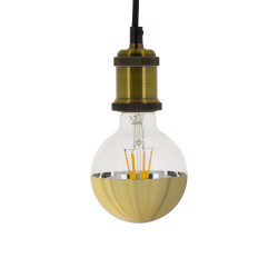 Ampoule LED G95 Gold, culot E27, 8W cons. (62W eq.), 360 lumens, lumière blanc chaud